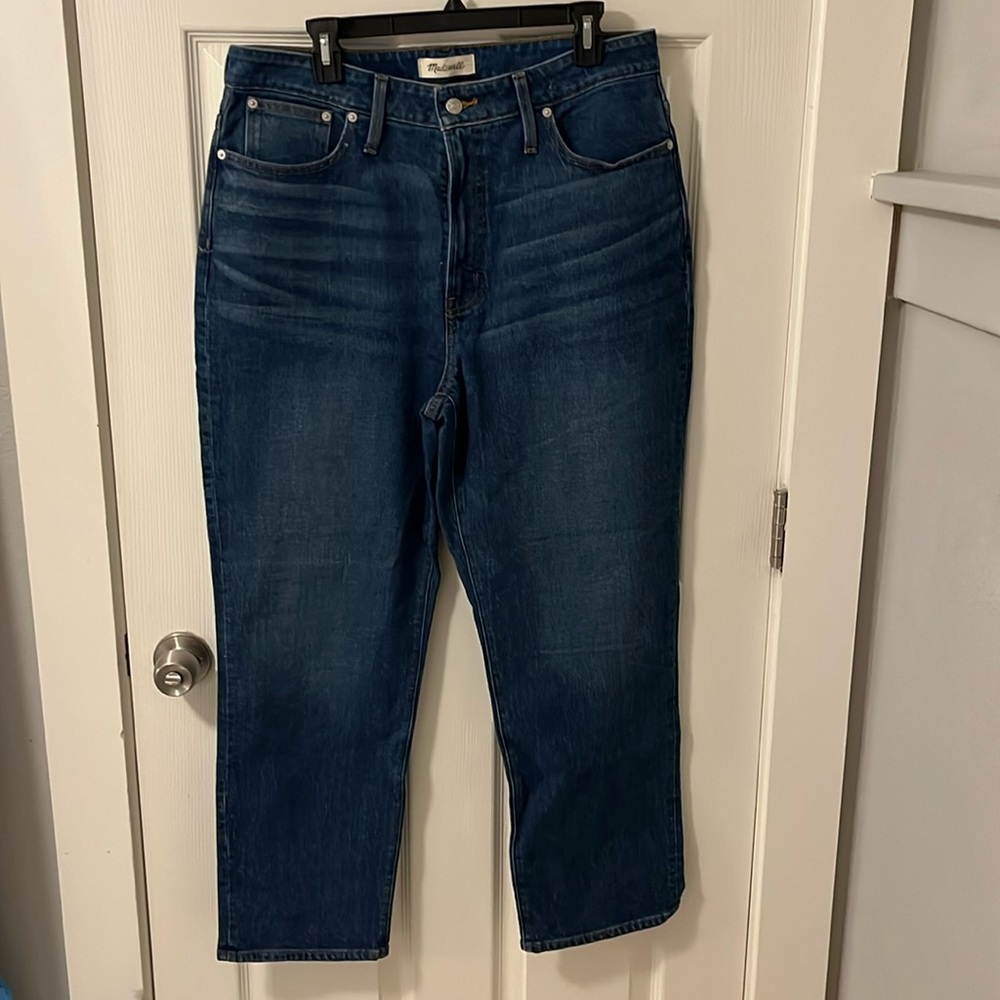 Women’s Madewell “Curvy Perfect Vintage Straight Jean”